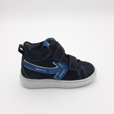 SCARPONCINO NAVY CON VELCRO